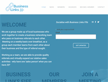 Tablet Screenshot of businesslinksfife.org.uk
